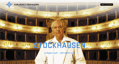 Desktop Screenshot of karlheinzstockhausen.org